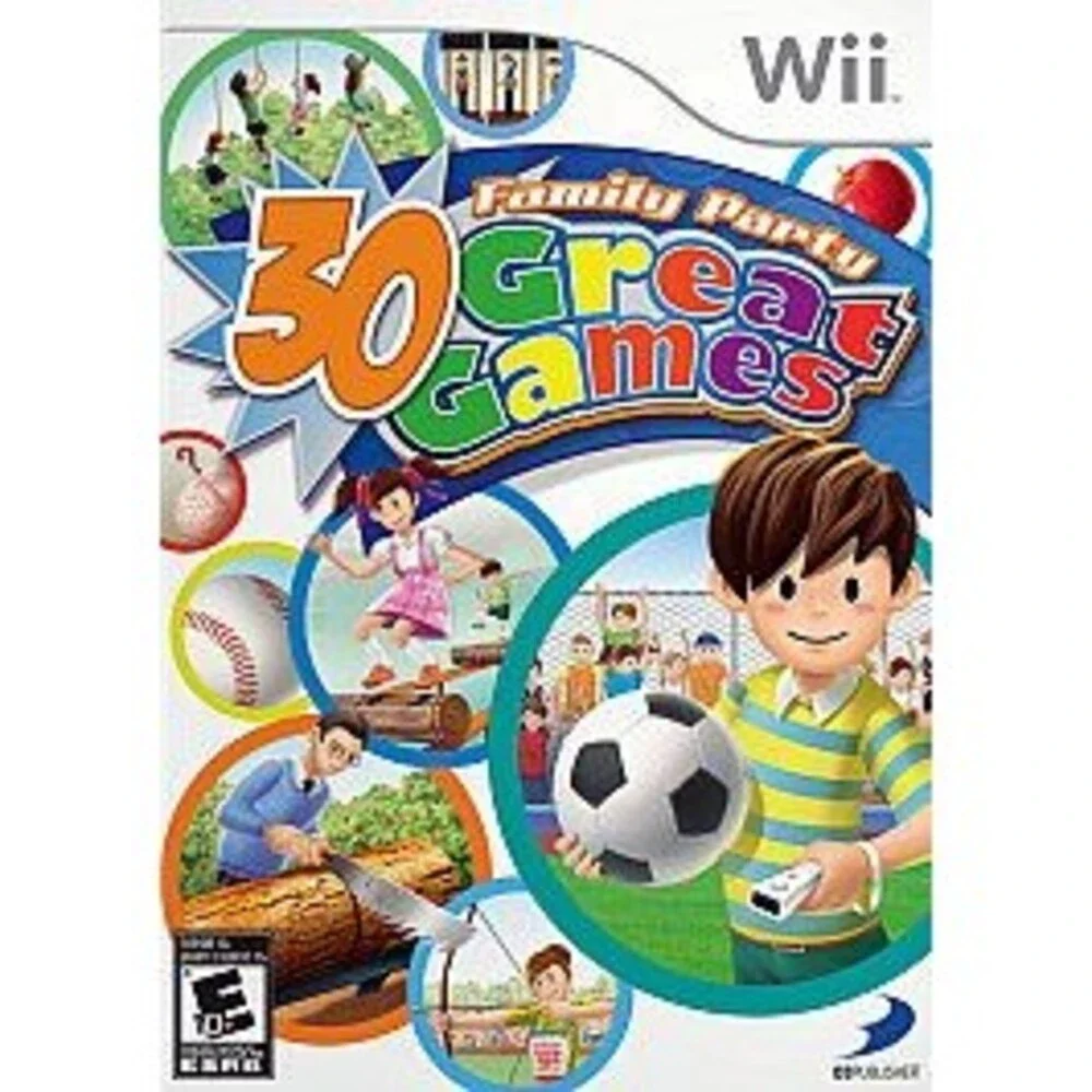 Family Party: 30 Great Games (Nintendo Wii, 2008) Brand New Factory Sealed